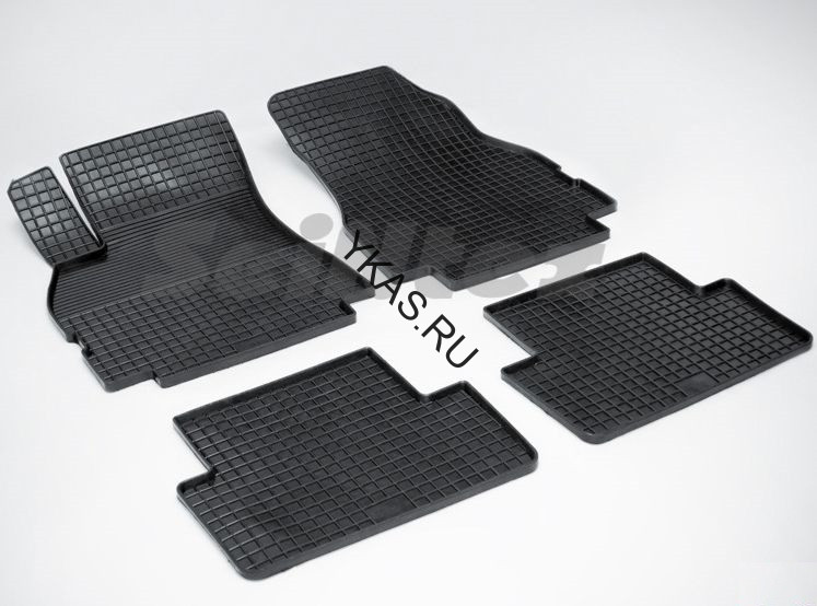 Коврики резиновые   Renault Megan II HB с 2002-2009г.-  СЕТКА