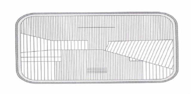 Стекло фары "VOLVO"  FH 10-12-16 (1шт.)