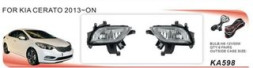 Фары доп.модель KIA Cerato 2012-/KA-598W/эл.проводка