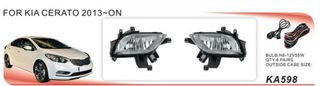 Фары доп.модель KIA Cerato 2012-/KA-598W/эл.проводка