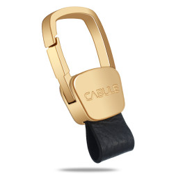 Брелок  "CABULE" мини карабин  золото