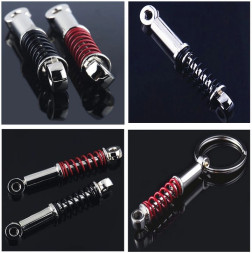 Брелок  Амортизатор карабин (1 кольцо)  Красный