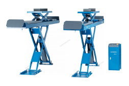 Двухуровневый ножничный подъемник NORDBERG N635-4,5 для сход-развала