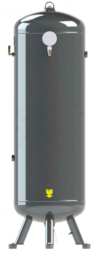 Ресивер РВ270.11.02 с арматурой (270 л, 11 бар)