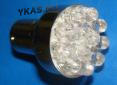 Маяк Cвет-од 24V  T25 12 LED  21W   BA15s  (уп.10шт)  WHITE