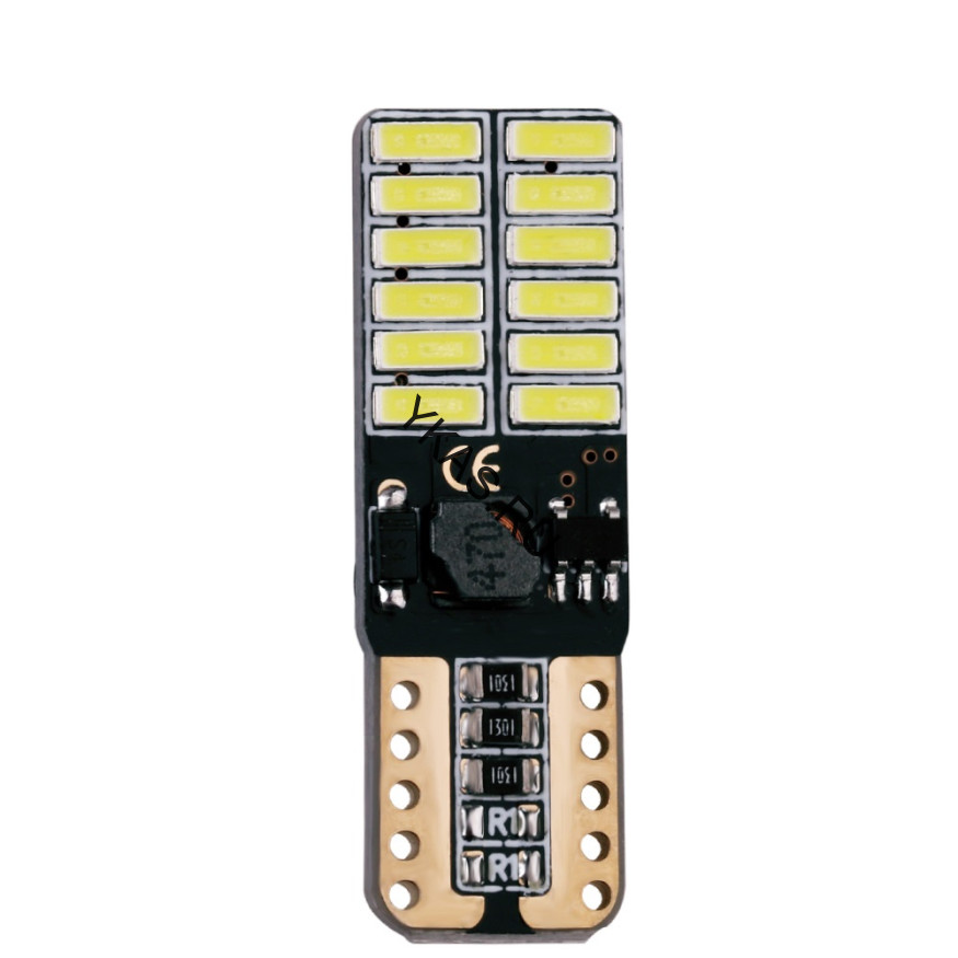 SOLAR  Свет-од  12V  T10 24 SMD W5W  W2.1x9.5d