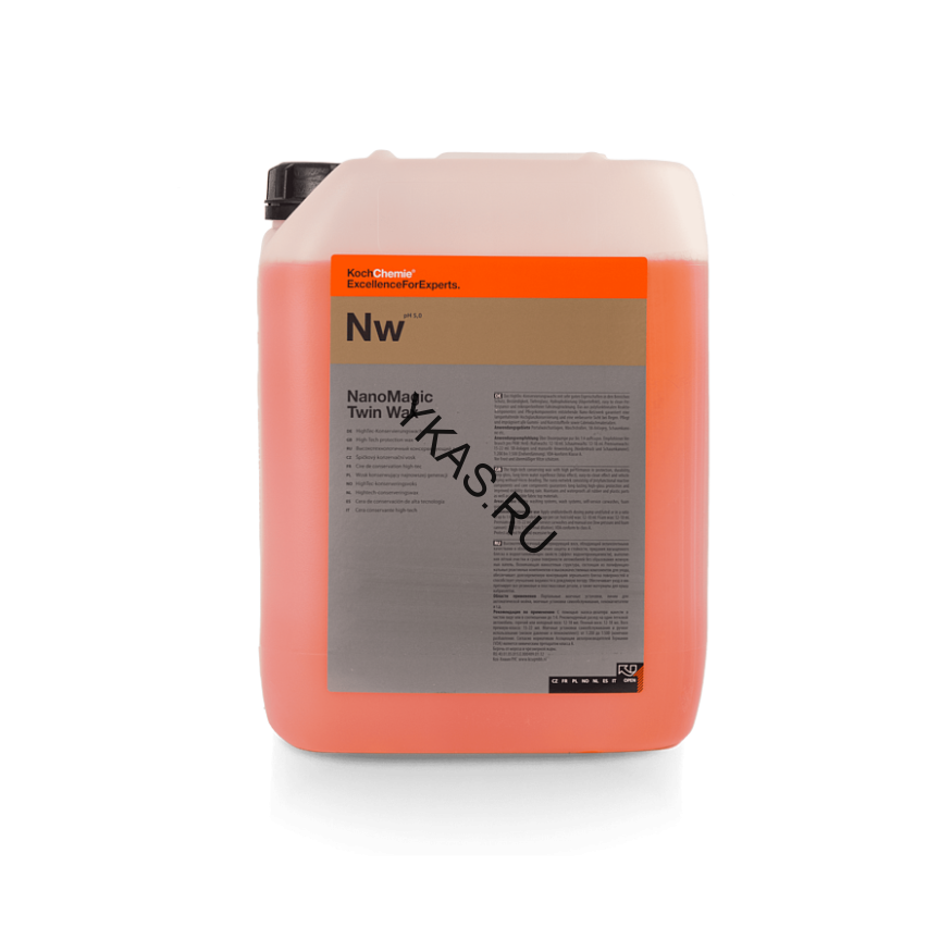 NANOMAGIC TWIN WAX - Осушитель и консервант с высоким содержанием полирующих компонентов (10 л) 220010
