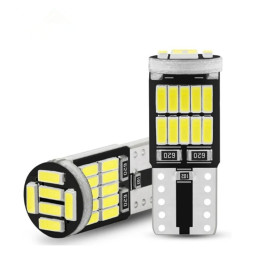 SOLAR Свет-од 12V T10 26 SMD 4014 W5W W2.1x9.5d