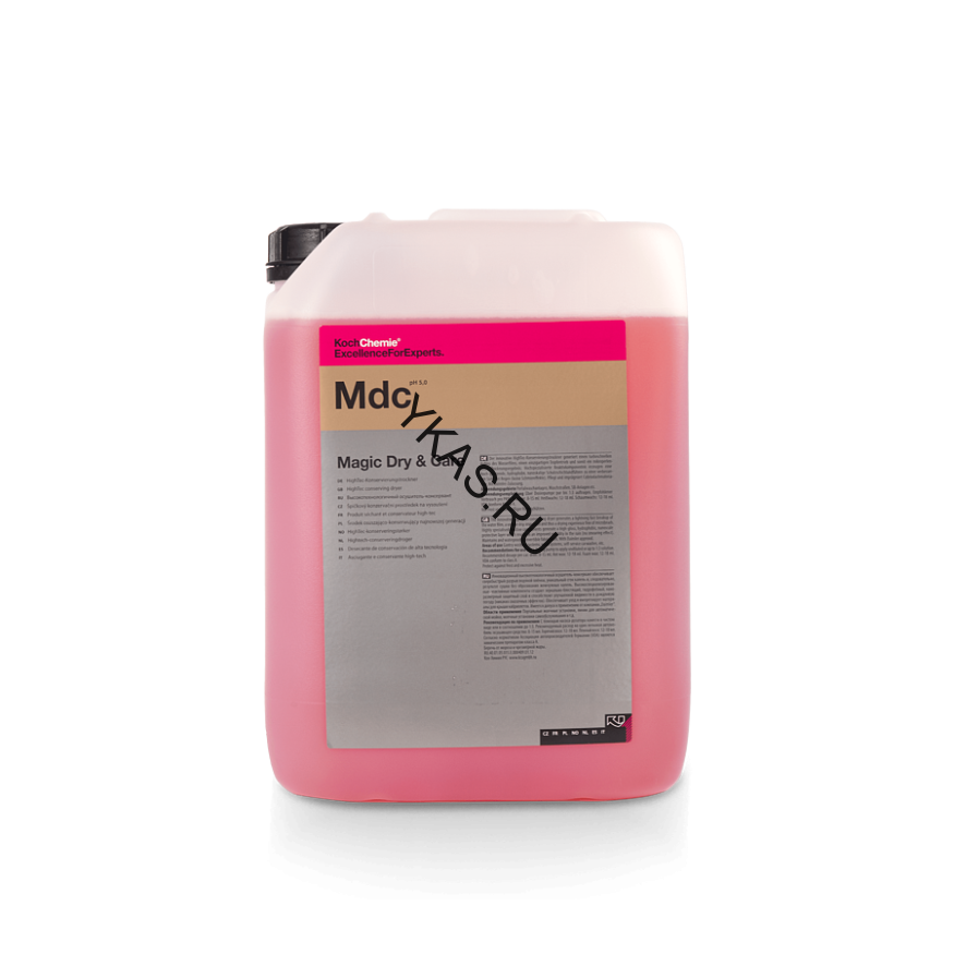 MAGIC DRY &amp; CARE - NEU - TURBO-TROCKNER M NANOHOCHGLANZKONSERVIERUNG - Осушитель и консервант с высоким содержанием полирующих компонентов (10 л) 190010