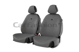 Накидки Фронт  «FORUM FRONT» Св.Серый/LOGO Чёрный