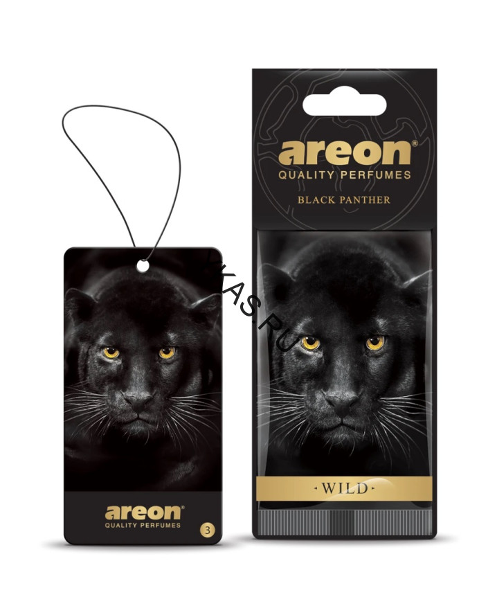 Осв.возд. Areon Сухой  WILD   BLACK PANTHER