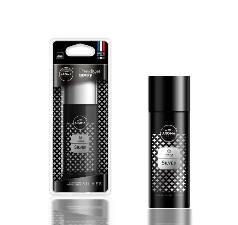 Осв.воздуха  AROMA CAR  Prestige Spray "Silver" (спрей)