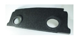 Полка акустическая LADA НИВА (3х двер.) открыв. крышкой дсп/мдф, (15-20мм) карпет Черный