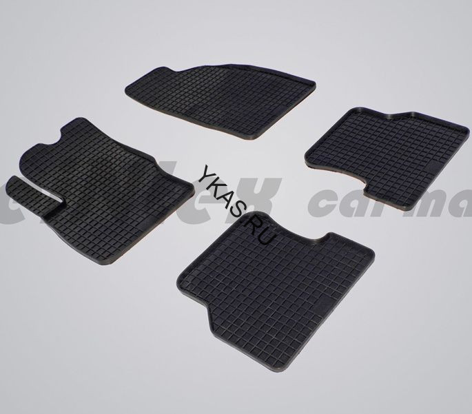 Коврики резиновые   Ford Focus II 2008-2011г.  СЕТКА