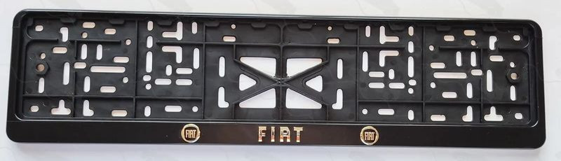 Рамка номера пластик  FIAT  (книжка)