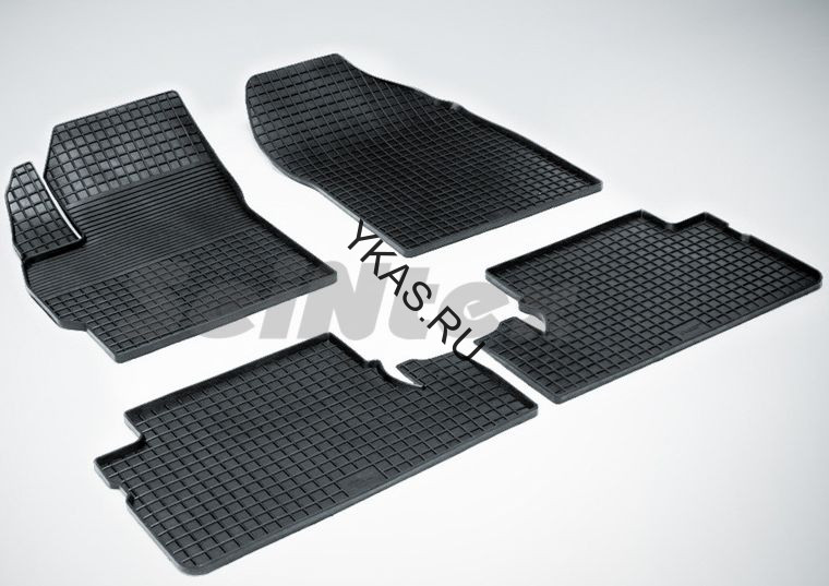Коврики резиновые   Toyota Auris 2007-2012г.  СЕТКА