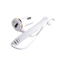 Зарядн.устр-во для телефона  Exployd ex-z-248 (lightning + usb) белый