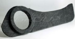 Подиум дверной Chevrolet Niva 16\" карпет, черный