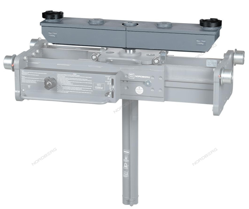 Насадка-траверса с регулируемым подхватом для канавного домкрата NORDBERG N501T