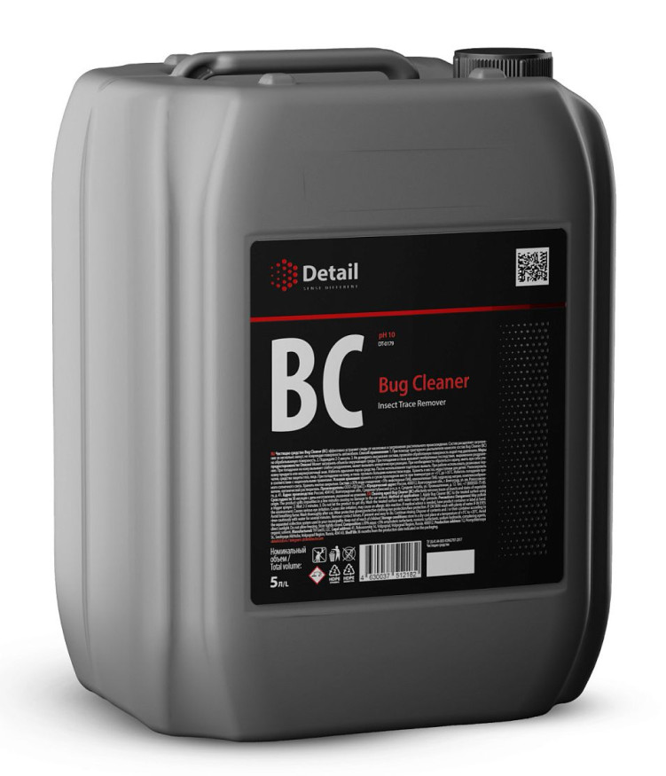 DETAIL  Очиститель следов от насекомых  "BC"  5л.