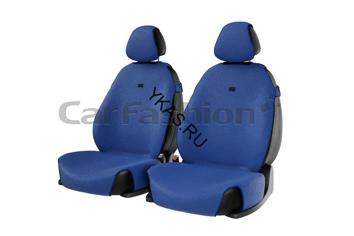 Накидки Фронт  «FORUM FRONT» Синий/LOGO Чёрный