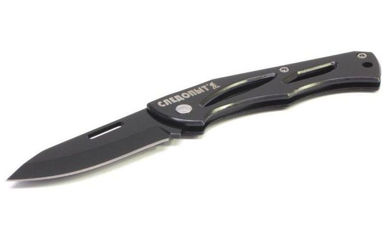 Нож туристический "СЛЕДОПЫТ", дл. клинка 70 мм, на блистере