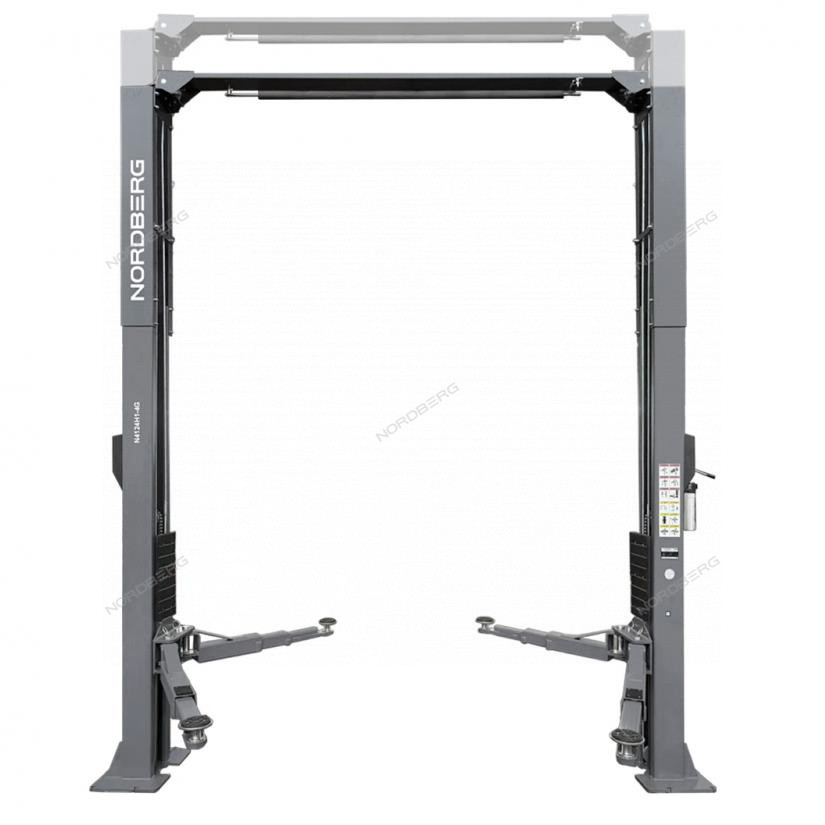 Двухстоечный подъемник Nordberg N4124H1-4T с верхней синхронизацией (4,1 м, подхваты 3+2)