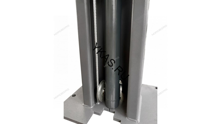 Двухстоечный подъемник Nordberg N4124H1-4T с верхней синхронизацией (4,1 м, подхваты 3+2)