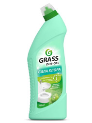 GRASS Средство для чистки сантехники "DOS-GEL" гель (флакон 750 мл) Мятная сила
