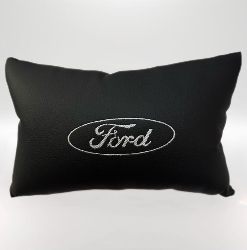 Подголовник-подушка с маркой авто  FORD  (комплект 2шт)