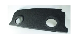 Полка акустическая LADA НИВА (3х дверная) цельная дсп/мдф, (15-20мм) карпет Черный