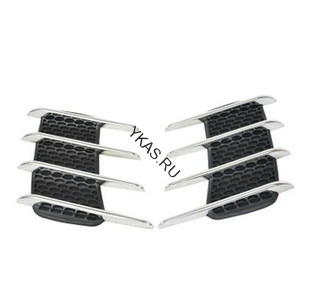 Накладки на кузов (муляжи воздухозаборника) "Carlife"  (2 шт)