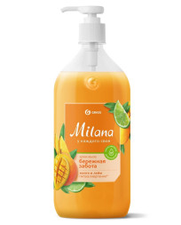 GRASS  Мыло жидкое  1л.  Манго и лайм