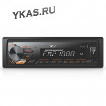 Автомагн.  ACV-812BA  (оранжевый)  USB/SD/FM ресивер Bluetooth