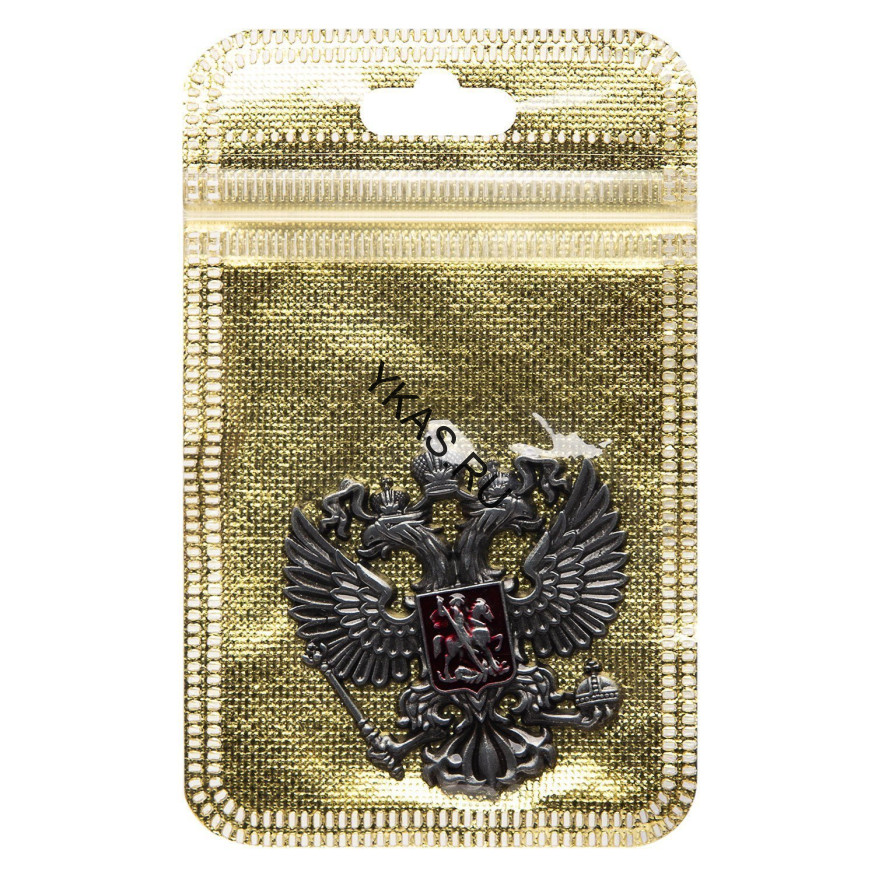 Наклейка  Герб, черный