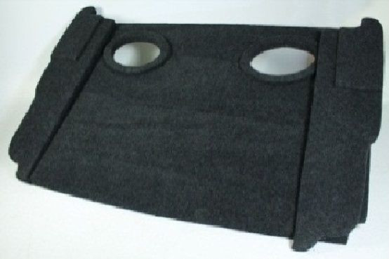 Полка акустическая  LADA НИВА (5ти двер.) стандарт  дсп/мдф, (15-20мм) карпет  Черный