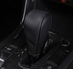 Чехол ручки АКПП  экокожа  Черный