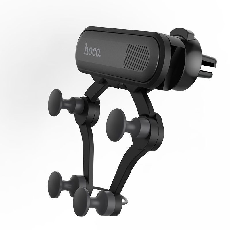 Держатель телефона HOCO  в дефлектор раздвижной  Черный CA103