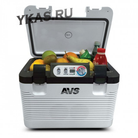 Холодильник термоэл. 19 л.  AVS CC-19WBC  12/24/220V (програмн. цифровое упр-е) охлажд.:-2*С