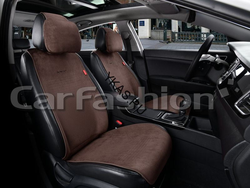 Накидки Фронт  «PRESTIGE FRONT»  Кофе/Кофе (искуственная замша/экокожа)