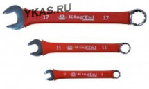 King Tul. Ключ комбинированный  17 мм. в прорезиненной оплетке