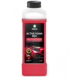 GRASS  Шампунь для Б/К мойки Active Foam Red 1кг  обильная пена,  (200-330 г/л)