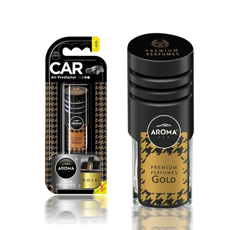 Осв.воздуха  AROMA CAR  Prestige Vent "Gold"  (на дефлектор)