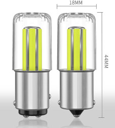 SOLAR Свет-од 12V T15 COB 21W BA15S белый