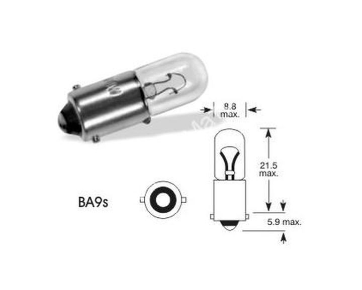 Автолампа Narva 12V  T4W    4W   BA9s (упак.10шт.)