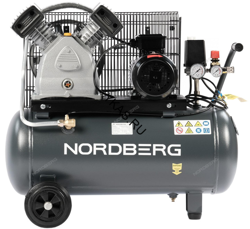 Поршневой ременной компрессор NORDBERG NCP50/420