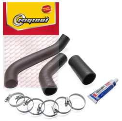 RG Патрубки радиатора Г-3302 дв.УМЗ 4216 Бизнес  с хомутами и герметиком (кт.3 шт.) "Riginal"