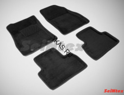 Коврики Nissan Juke I,II с 2011г- /компл.5шт./осн.резин./ 3D