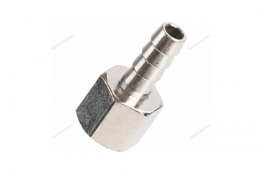 Переходник NORDBERG NPSF208 (F1/4" - елочка 8 мм)