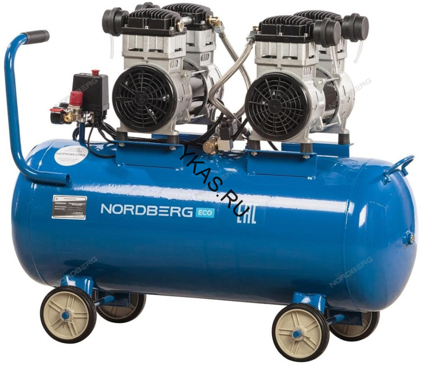 Компрессор поршневой безмасляный NORDBERG ECO NCEO100/400